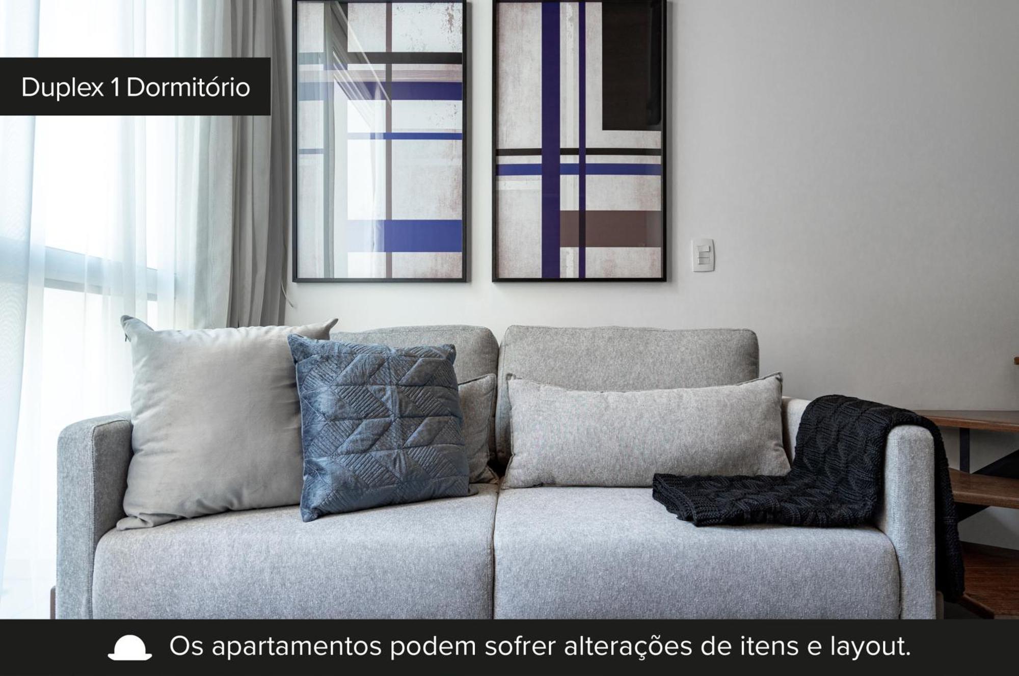 Appartamento Duplex aconchegante com piscina e academia próx. à Berrini - Brooklin San Paolo Esterno foto