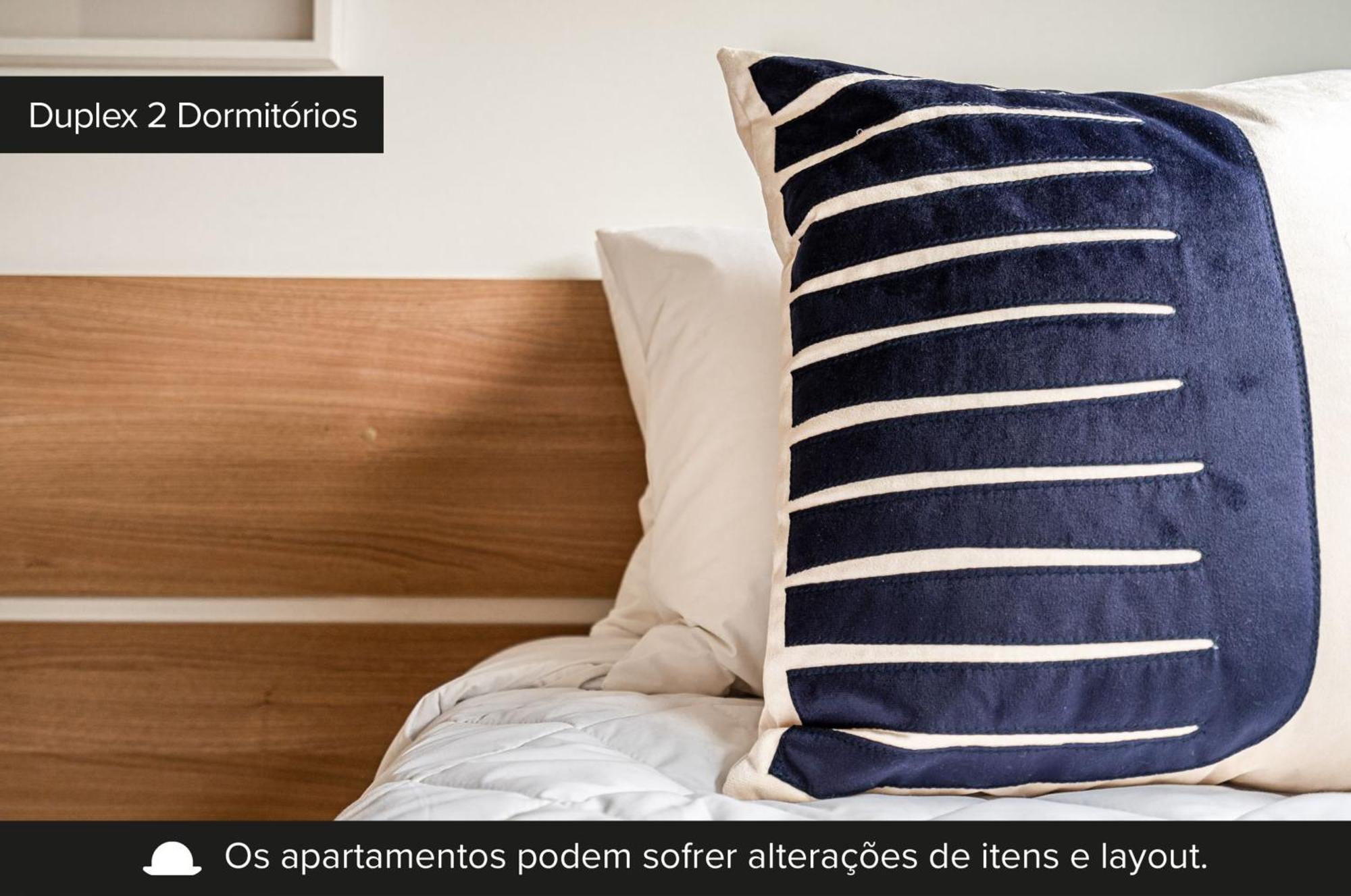 Appartamento Duplex aconchegante com piscina e academia próx. à Berrini - Brooklin San Paolo Esterno foto