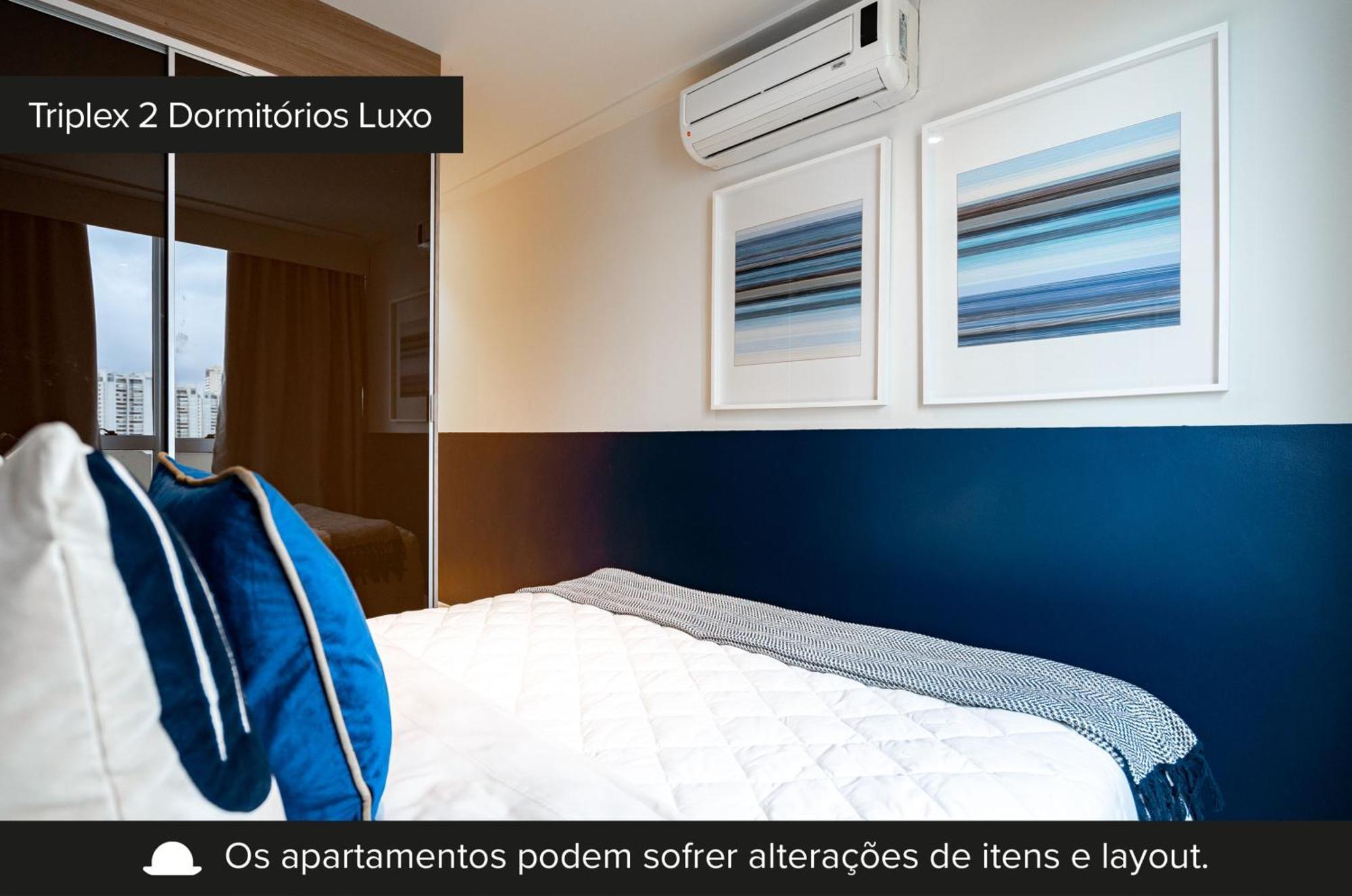 Appartamento Duplex aconchegante com piscina e academia próx. à Berrini - Brooklin San Paolo Esterno foto