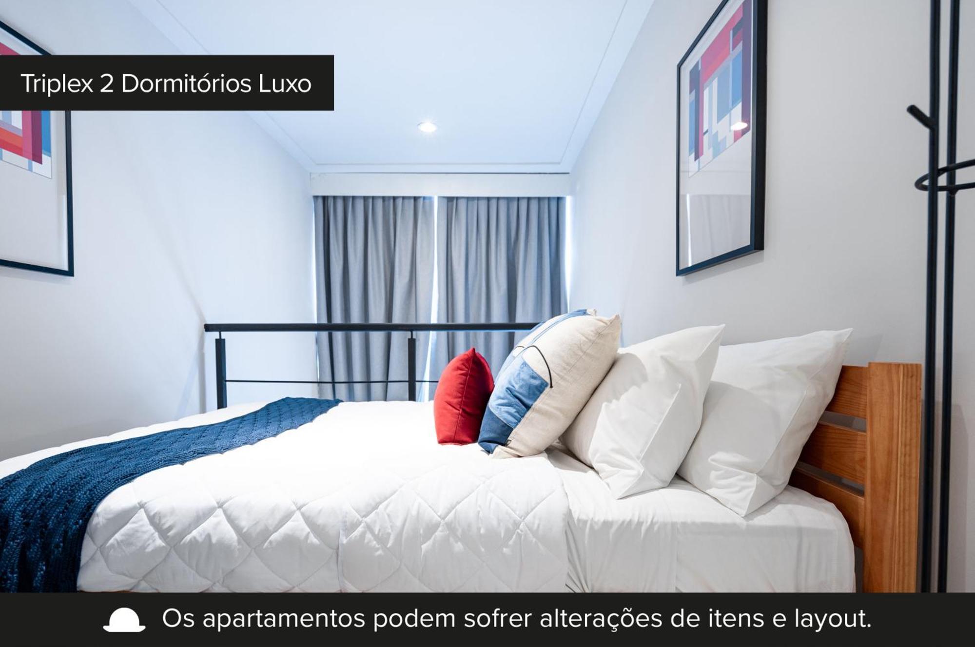 Appartamento Duplex aconchegante com piscina e academia próx. à Berrini - Brooklin San Paolo Esterno foto