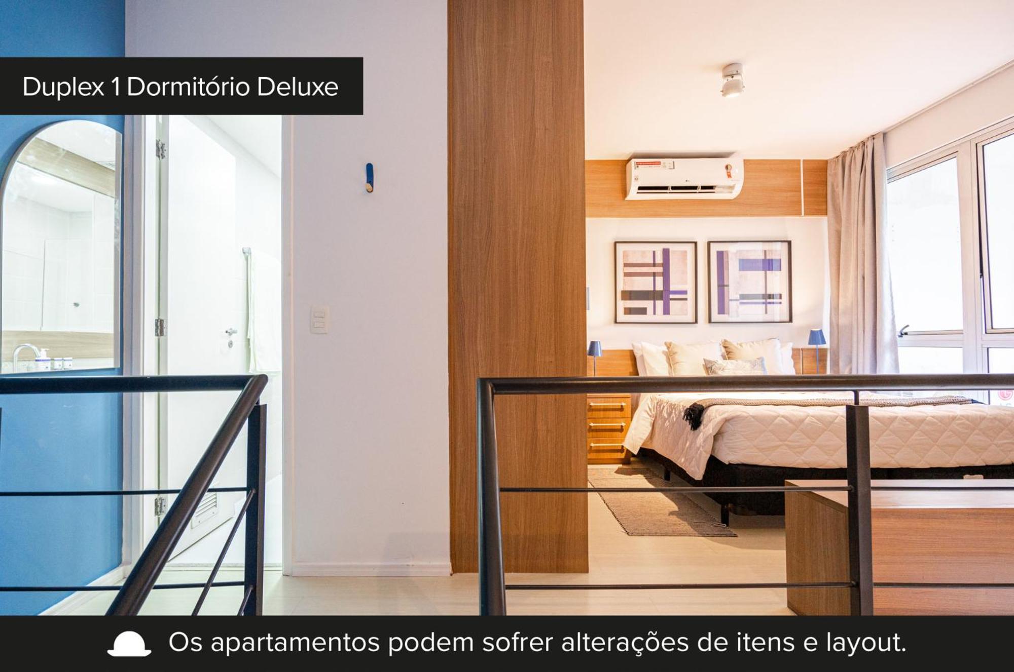 Appartamento Duplex aconchegante com piscina e academia próx. à Berrini - Brooklin San Paolo Esterno foto