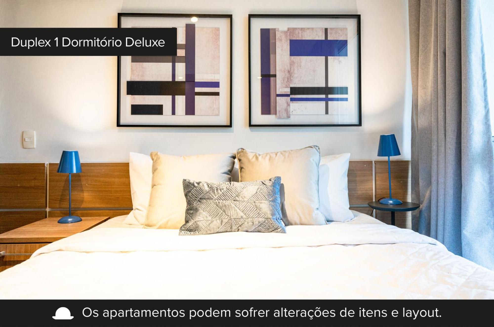 Appartamento Duplex aconchegante com piscina e academia próx. à Berrini - Brooklin San Paolo Esterno foto