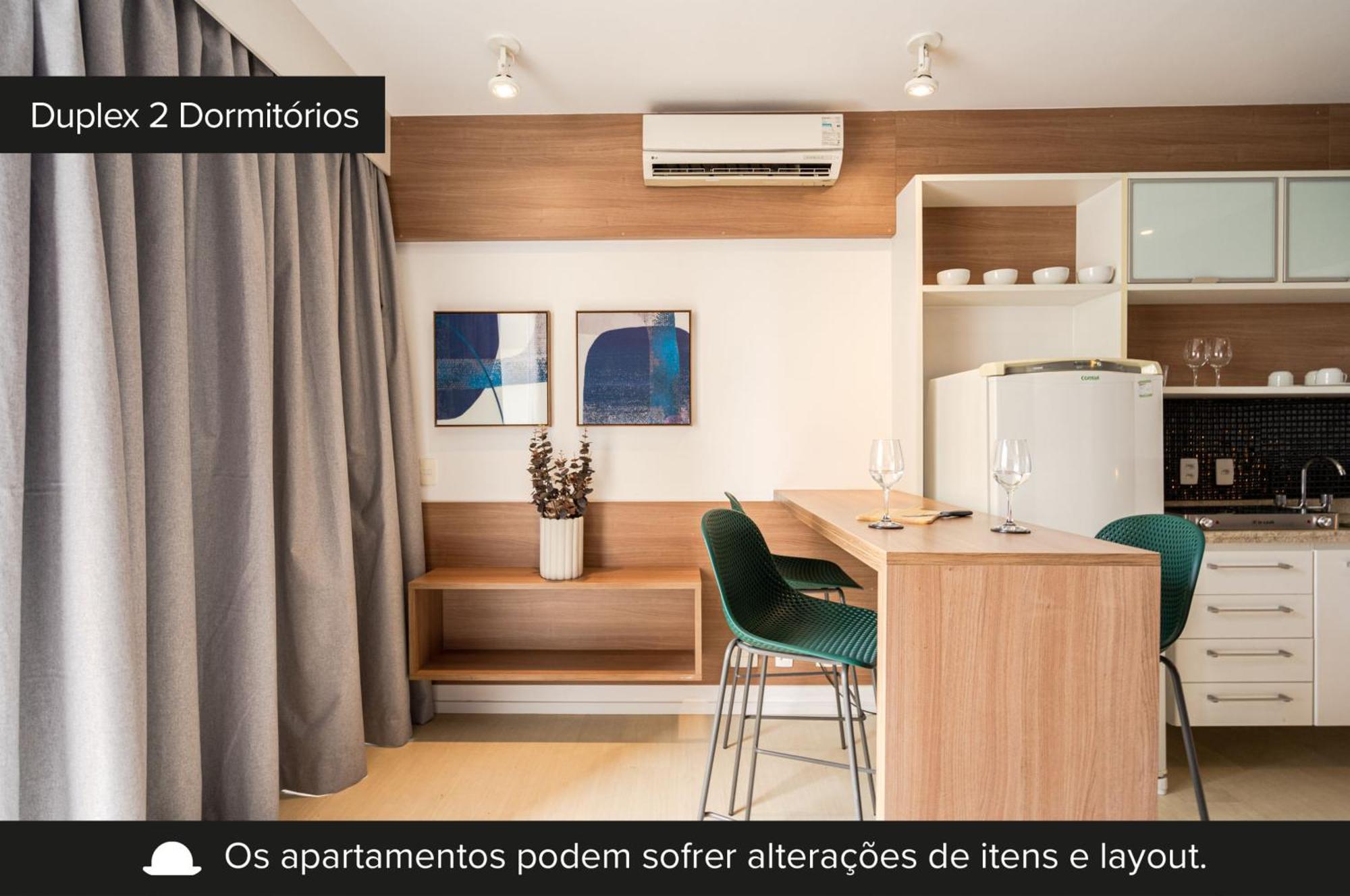 Appartamento Duplex aconchegante com piscina e academia próx. à Berrini - Brooklin San Paolo Esterno foto