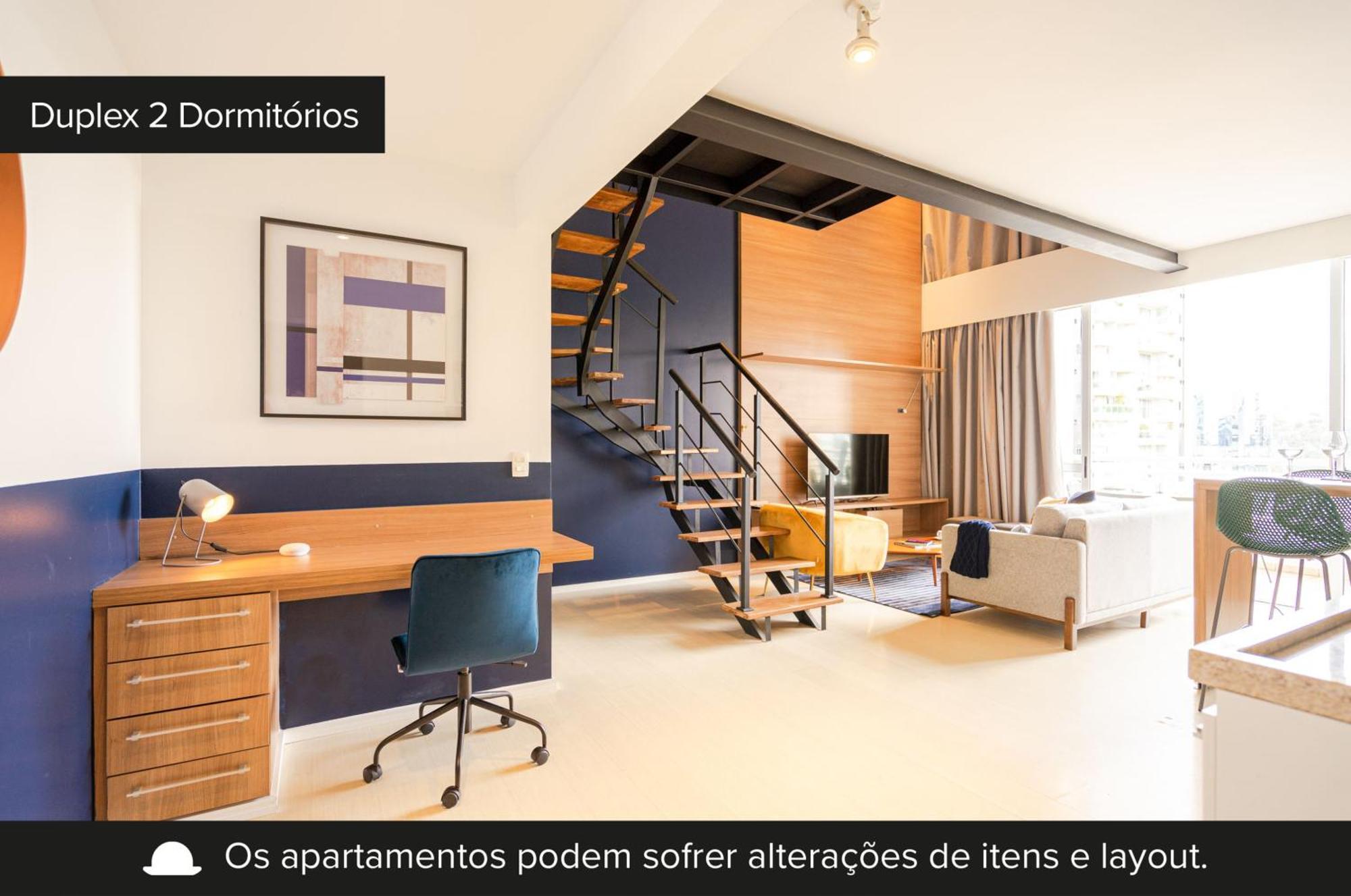 Appartamento Duplex aconchegante com piscina e academia próx. à Berrini - Brooklin San Paolo Esterno foto