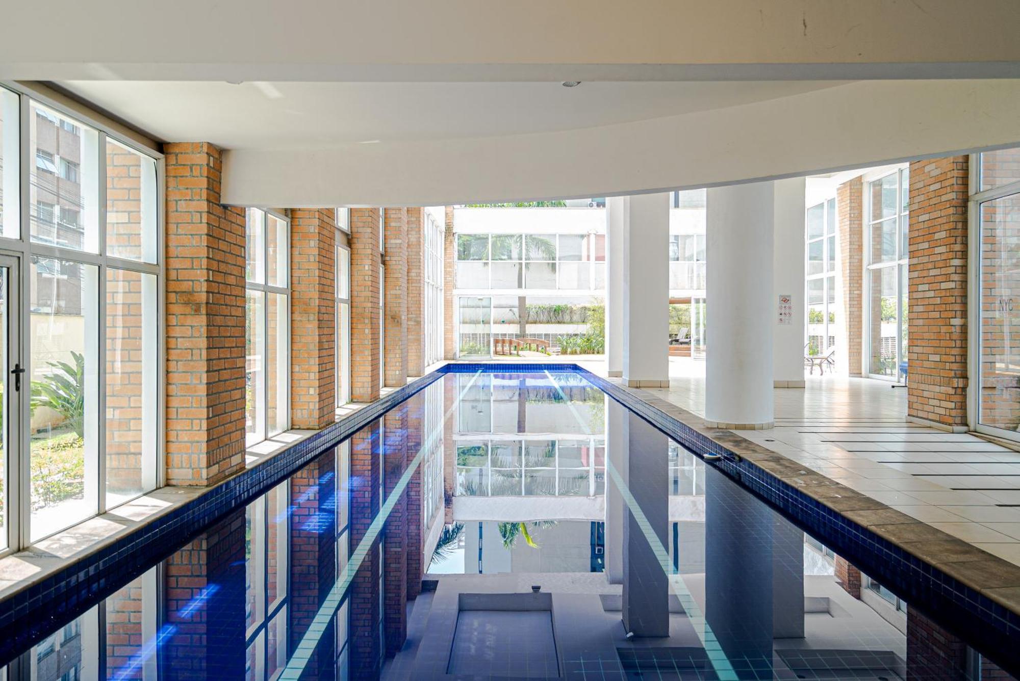 Appartamento Duplex aconchegante com piscina e academia próx. à Berrini - Brooklin San Paolo Esterno foto