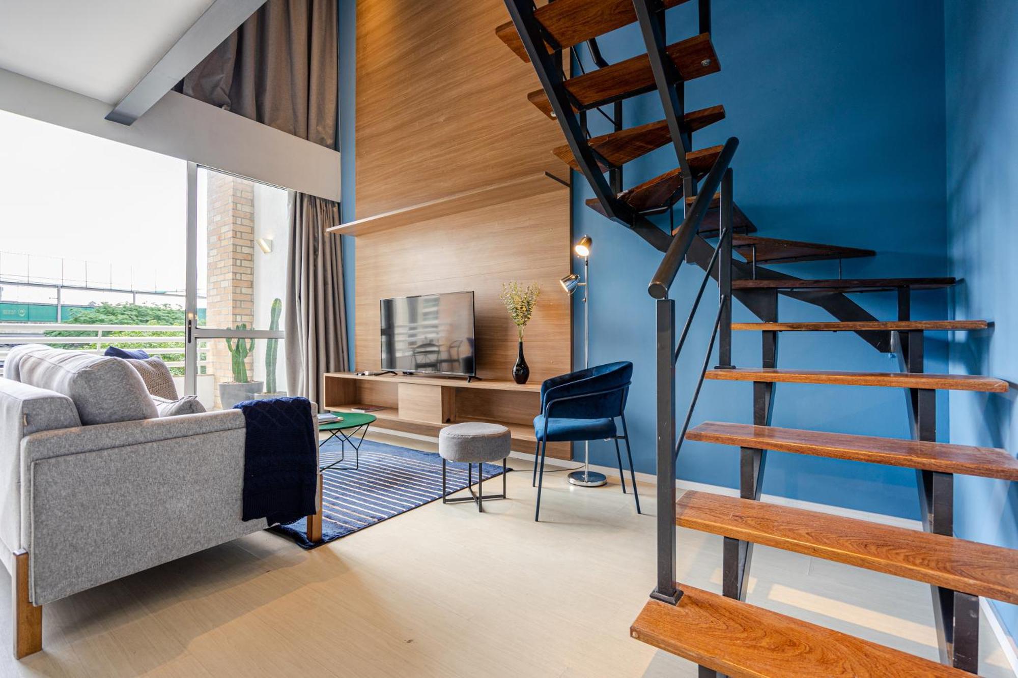 Appartamento Duplex aconchegante com piscina e academia próx. à Berrini - Brooklin San Paolo Esterno foto