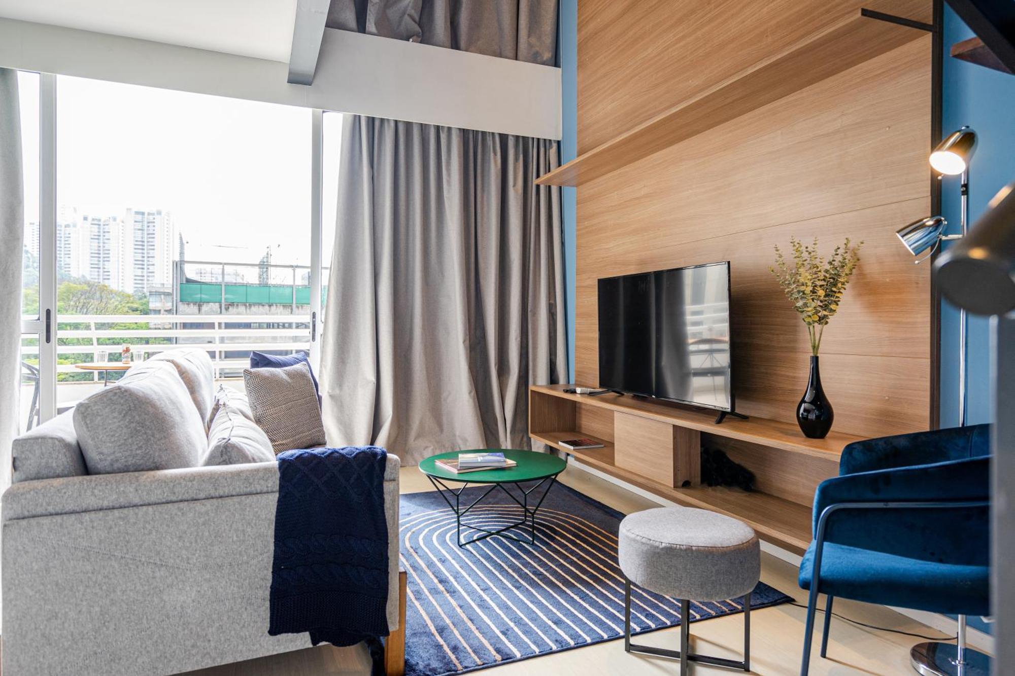 Appartamento Duplex aconchegante com piscina e academia próx. à Berrini - Brooklin San Paolo Esterno foto