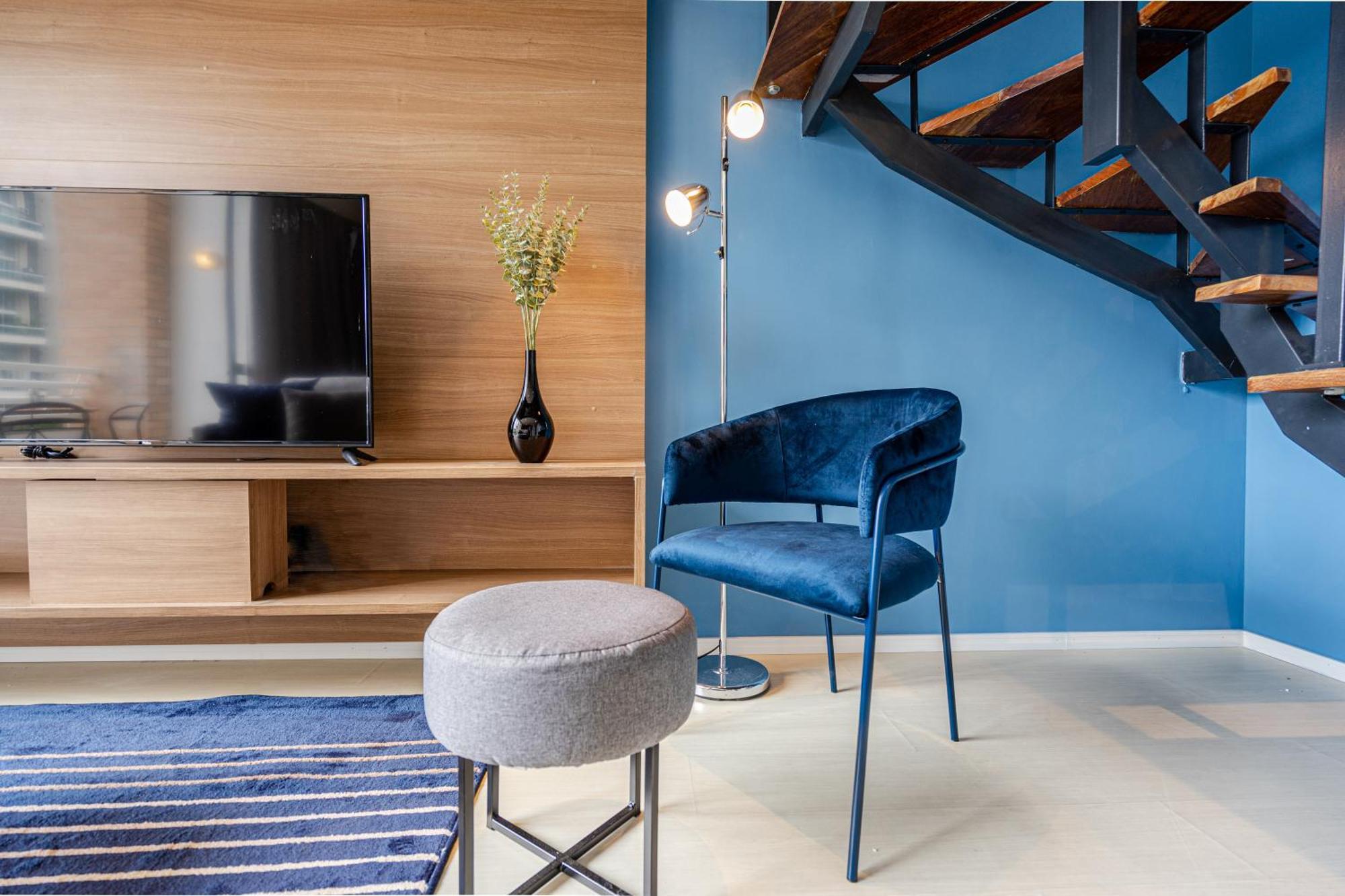 Appartamento Duplex aconchegante com piscina e academia próx. à Berrini - Brooklin San Paolo Esterno foto