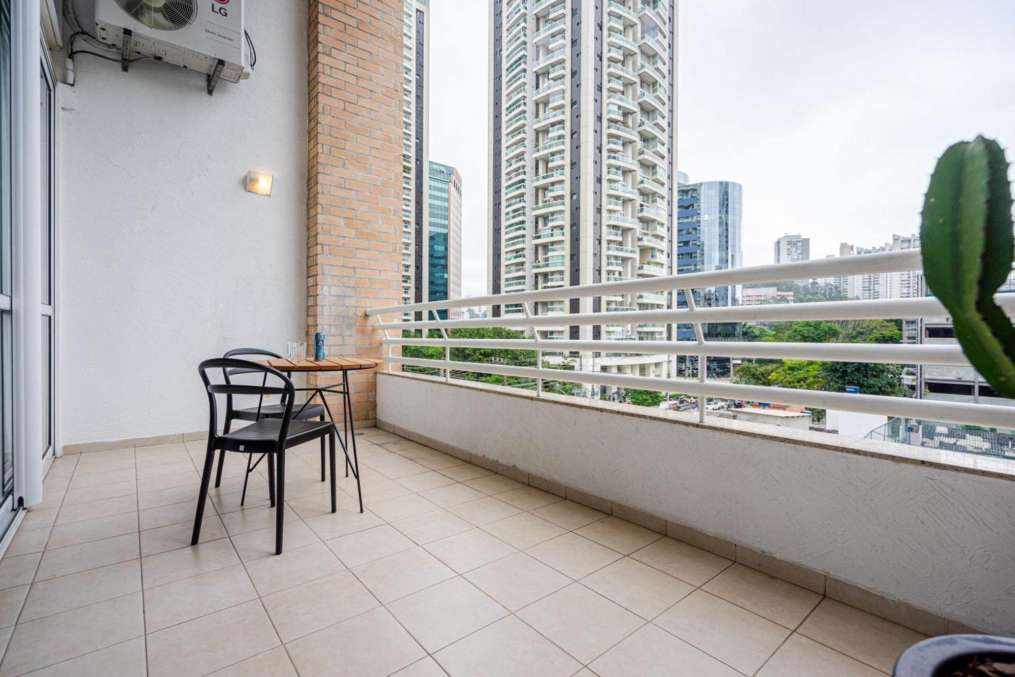 Appartamento Duplex aconchegante com piscina e academia próx. à Berrini - Brooklin San Paolo Esterno foto