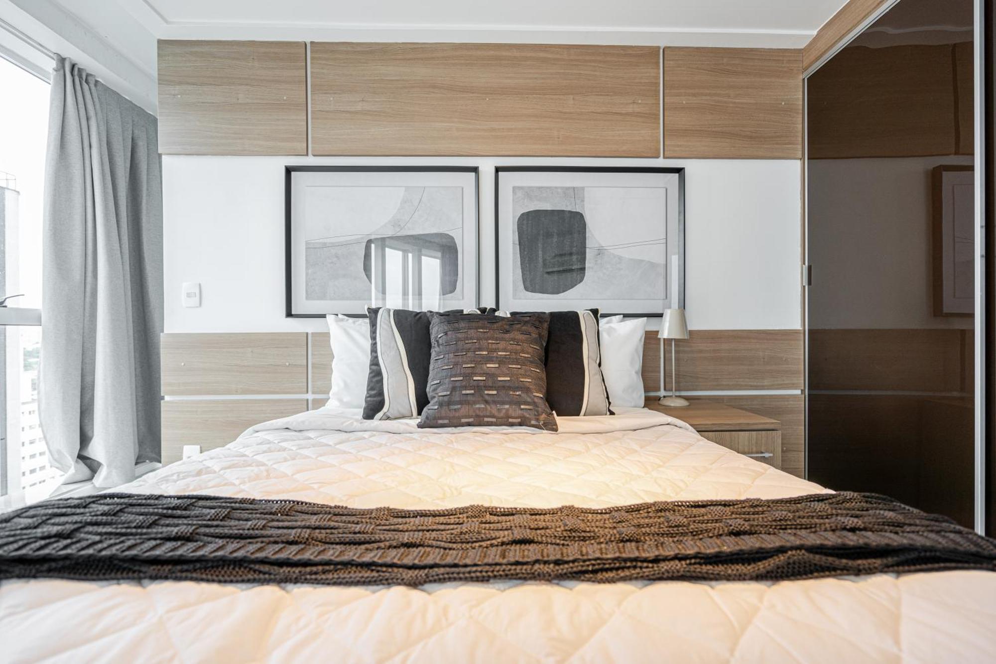 Appartamento Duplex aconchegante com piscina e academia próx. à Berrini - Brooklin San Paolo Esterno foto